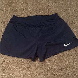 Nike Women's Deep Blue Athletic Shorts